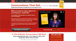 Desktop Screenshot of conversationsthatsell.com